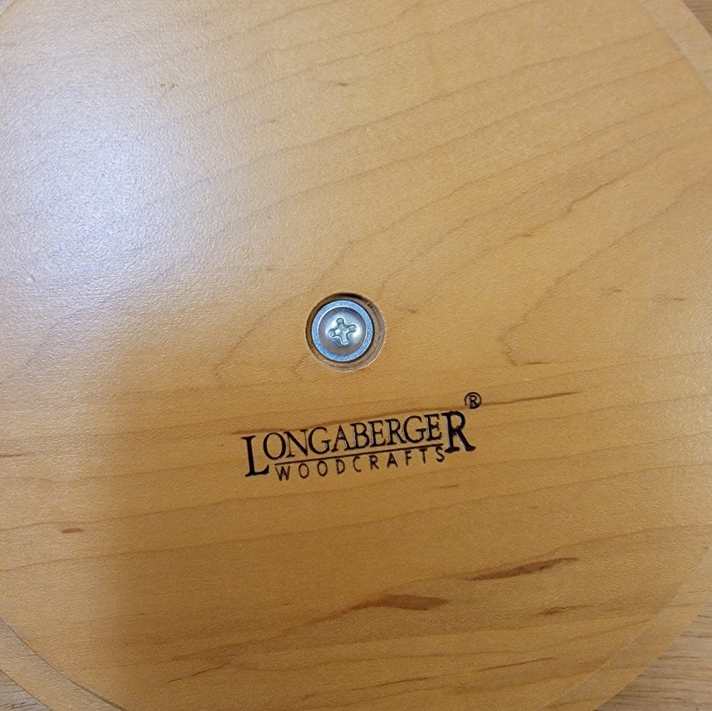 Longaberger 2000 October Fields Pumpkin Lidded Basket with Liner - Picture 2 of 7